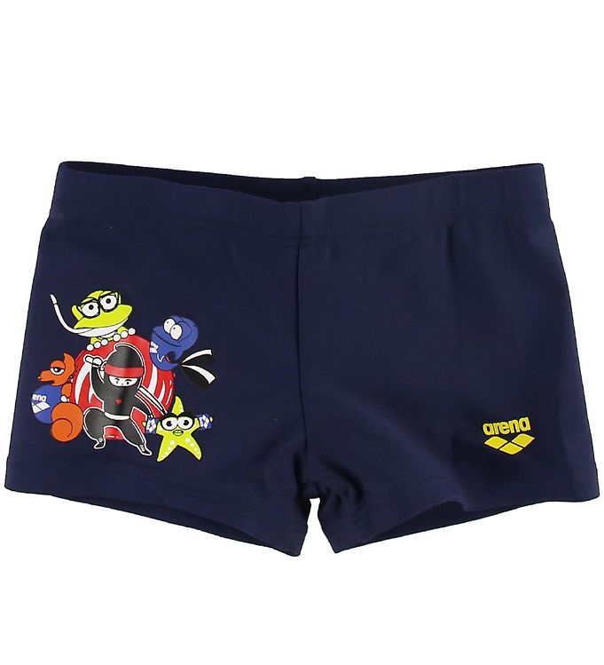 Badebukser   Navy M. Print fra Arena