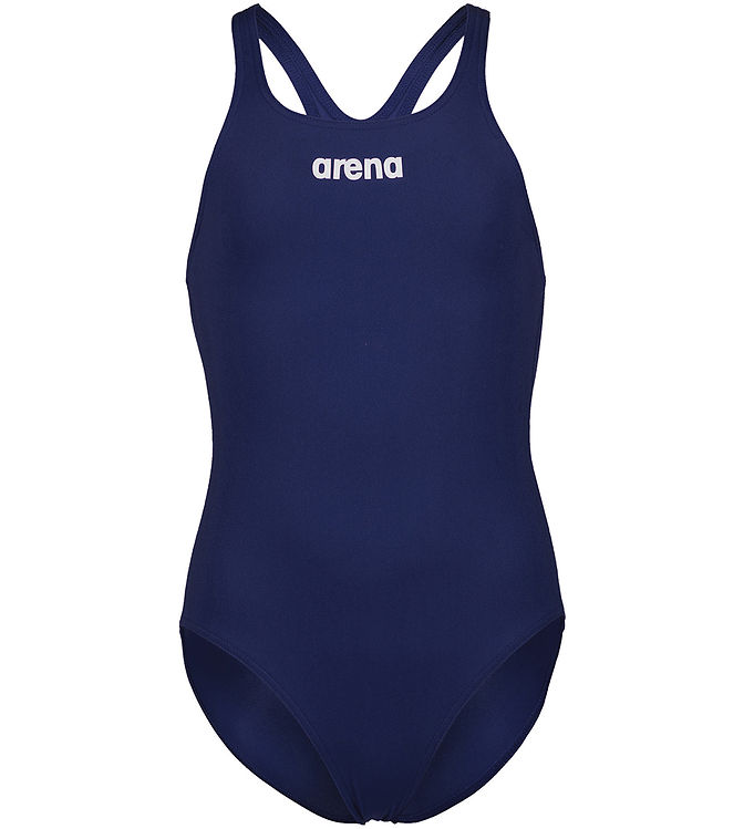 Badedragt   Pro Solid   Navy Hvid fra Arena