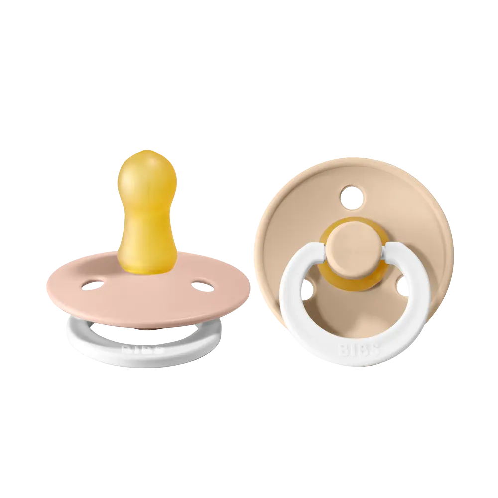 2 Pk .colour Night Sut Latex Str. 1   Blush Vanilla fra Bibs
