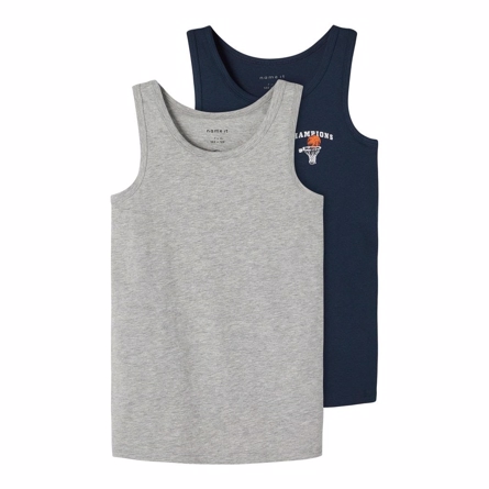 2 Pak Basis Tanktoppe Basketball fra Name It