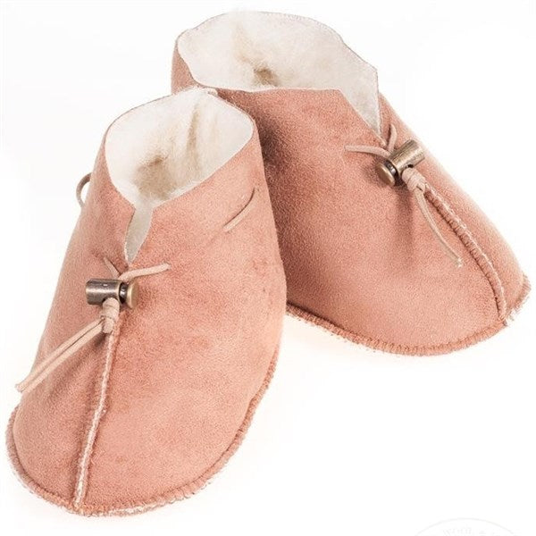 Baby Sutsko Emo Velour Lys Brun Str. 0-6 Mdr.