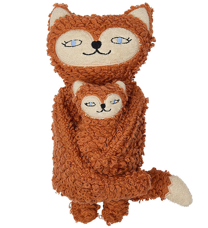 Bamse   Frida & Baby Felix Fox   Caramel fra Oyoy