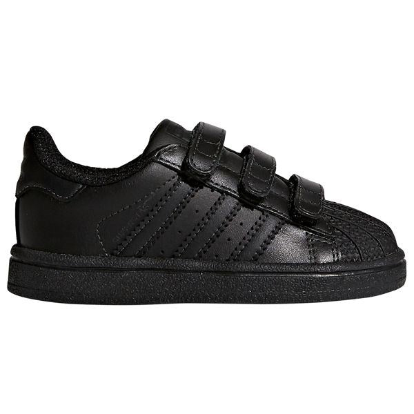 Adidas Originals Superstar Sneakers i Sort Læder